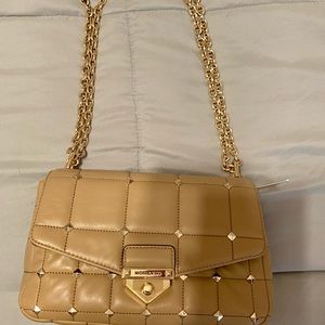 Michael Kors Soho Quilty Studded Cross body Purse